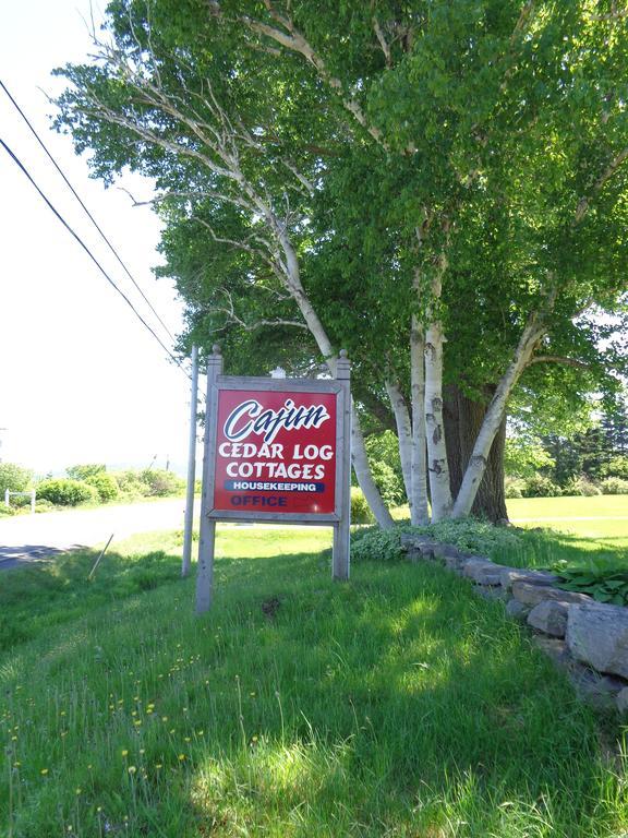 Cajun Cedar Log Cottages Margaree Forks Esterno foto