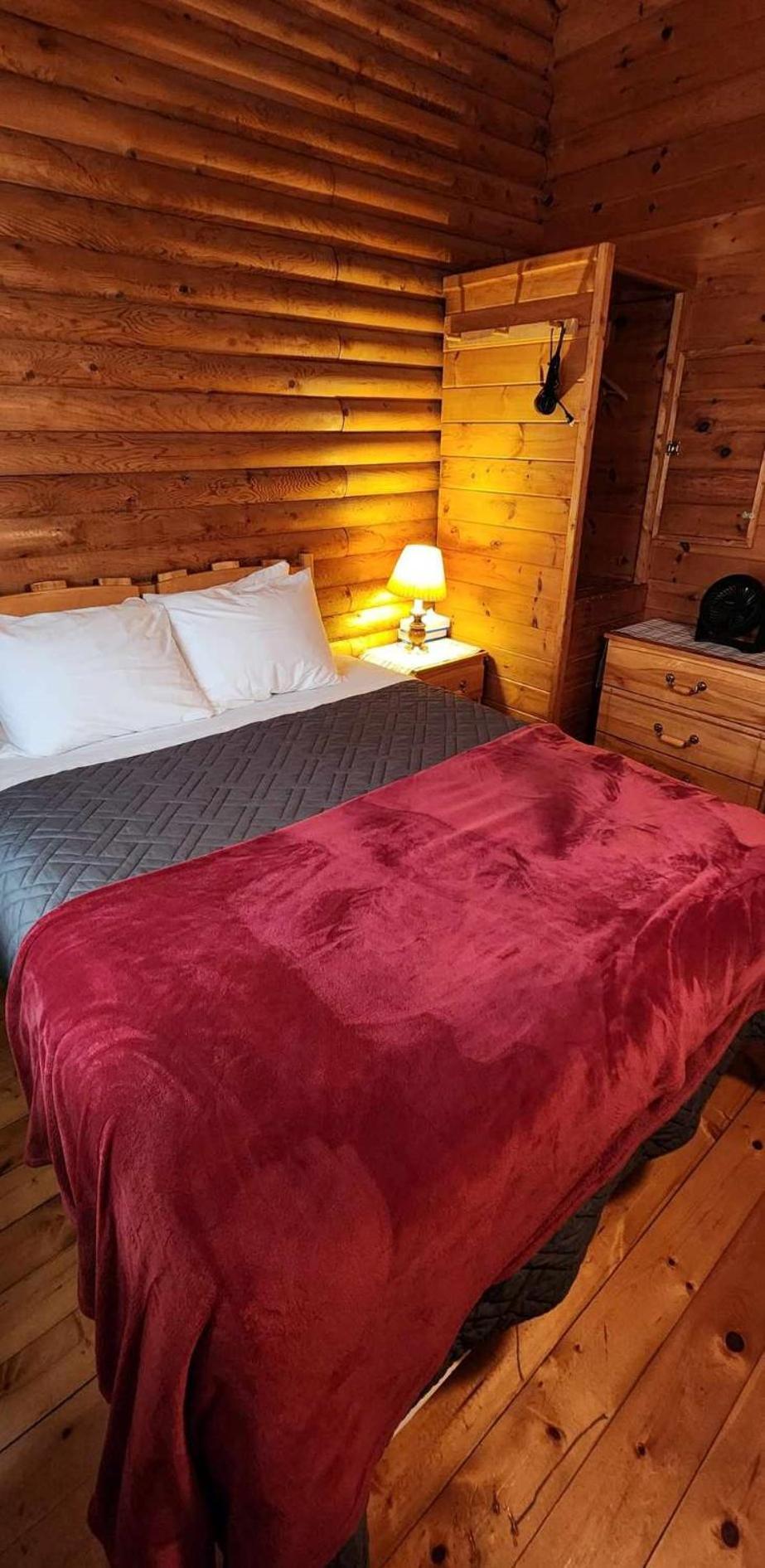 Cajun Cedar Log Cottages Margaree Forks Esterno foto