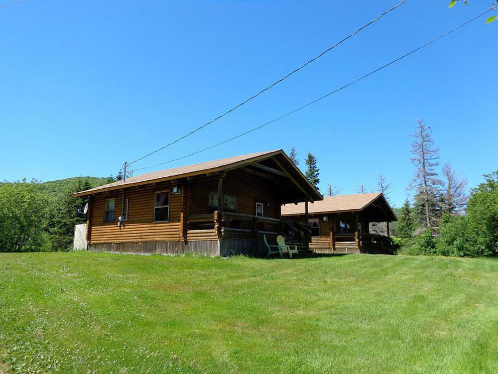 Cajun Cedar Log Cottages Margaree Forks Esterno foto