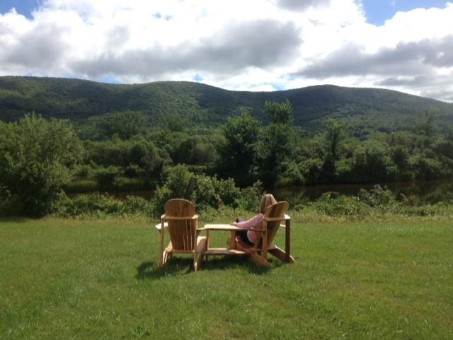 Cajun Cedar Log Cottages Margaree Forks Esterno foto