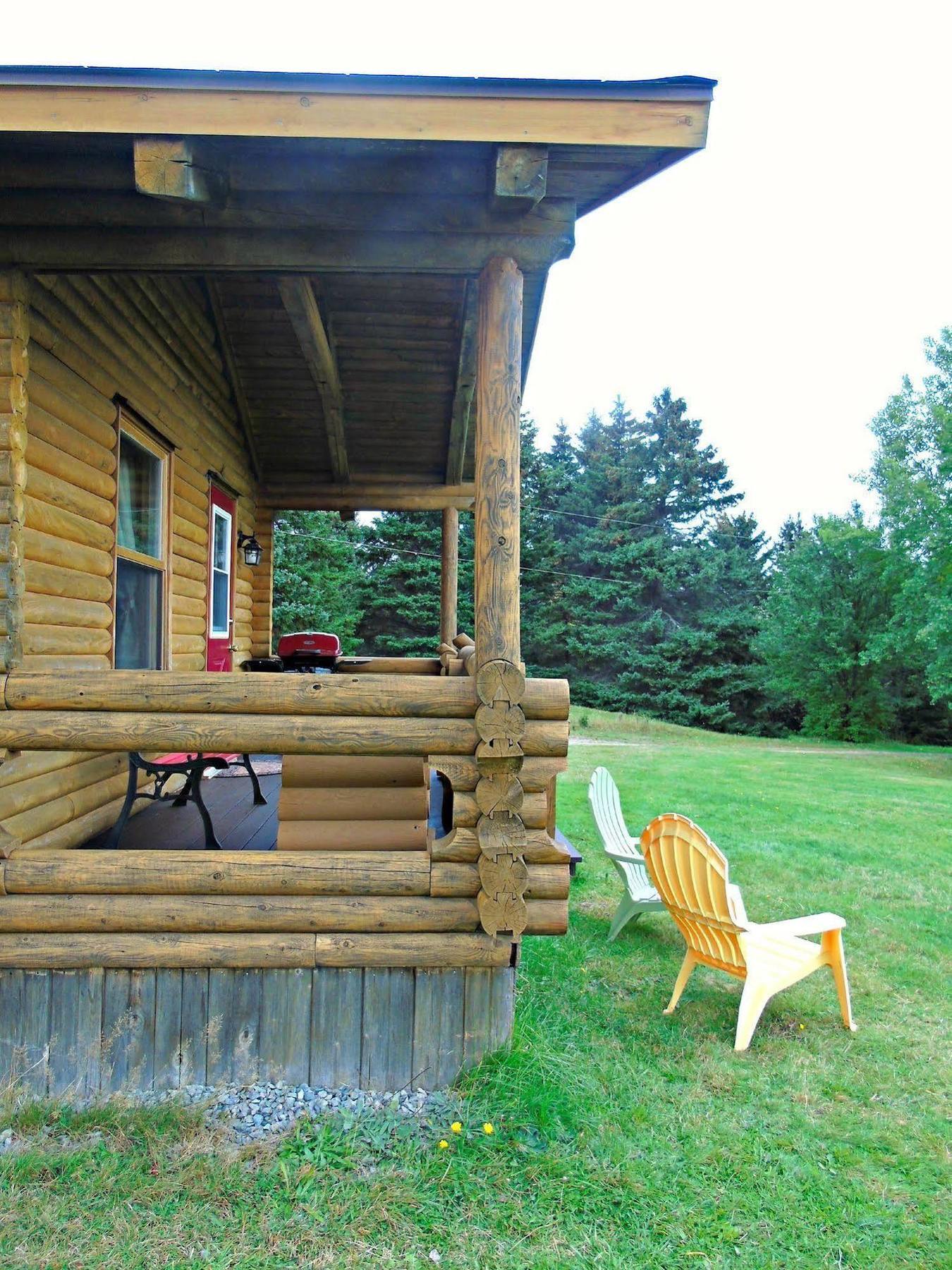 Cajun Cedar Log Cottages Margaree Forks Esterno foto