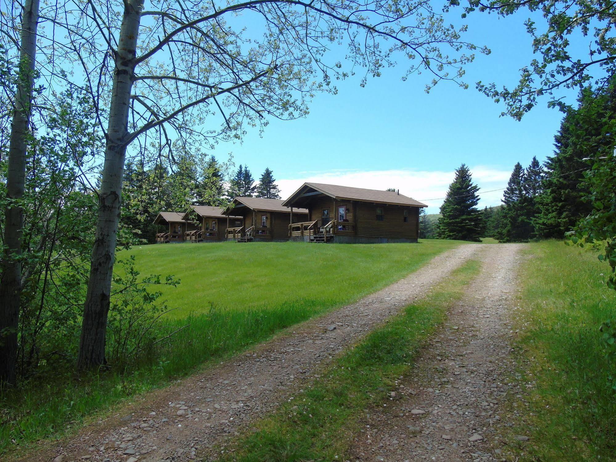 Cajun Cedar Log Cottages Margaree Forks Esterno foto